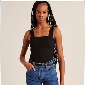 Abercrombie Square Neck Bodysuit